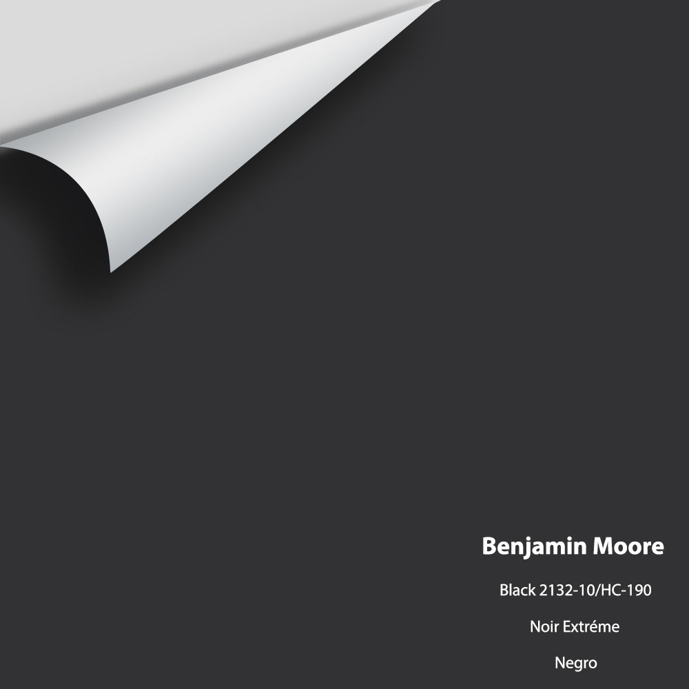 Benjamin Moore - Black 2132-10 / HC-190 Colour Sample