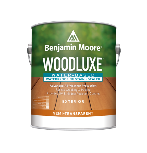 Woodluxe Water-Based Waterproofing Stain + Sealer - Semi-Transparent (K692)